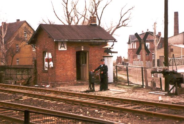 Posten A in Eilenstedt, 17.4.1987