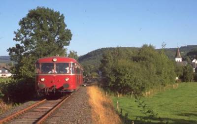 Auf der Kleinbahn Weidenau - Deuz bei Salchendorf