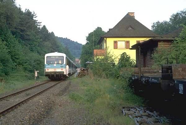 628 als Sonderzug in Ramsen
