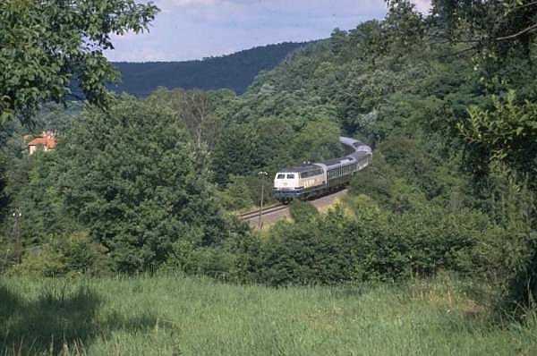 218 mit Leerfahrt bei Ramsen